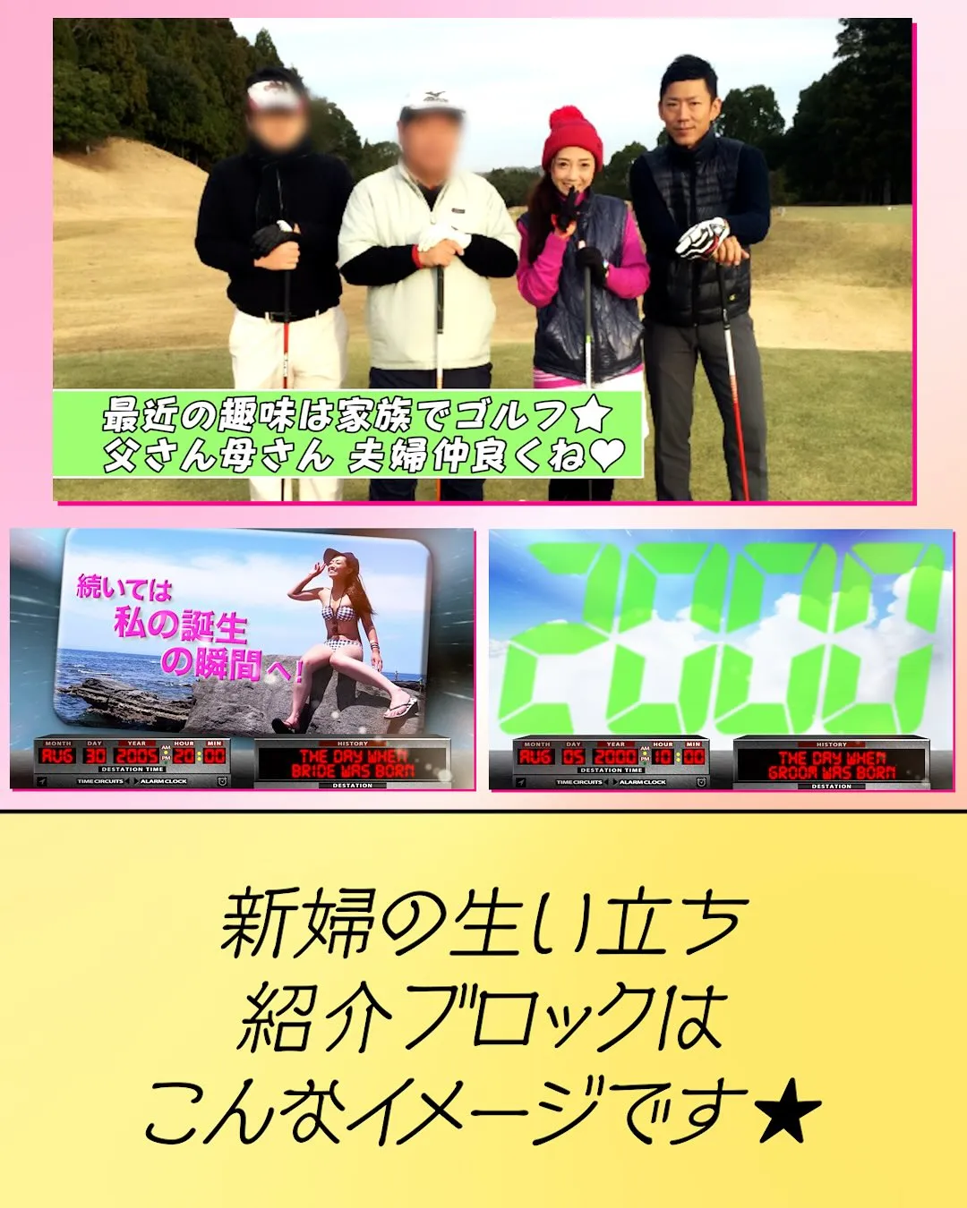 サムネイルで紹介するプロフィールムービー「Back to t...